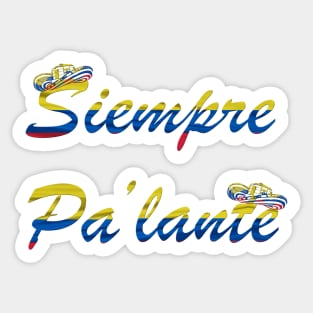 Siempre Pa'lante Sticker